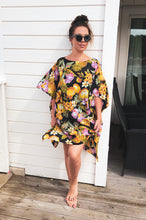 Load image into Gallery viewer, FLOWERS Kaftan Dress